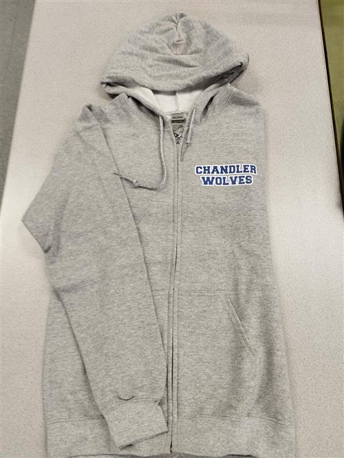 Grey Zipper